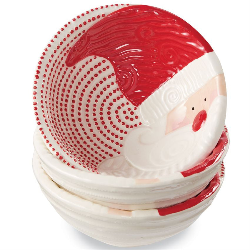 St. Nick Ticking Dip/Nut Bowl