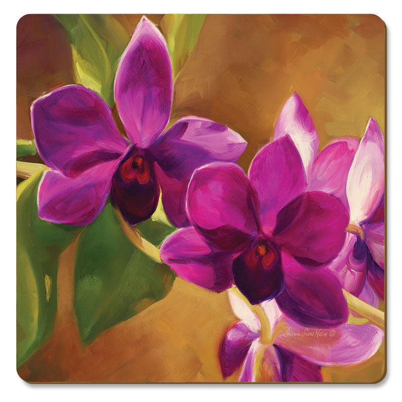 Coasters "Purple Orchid"