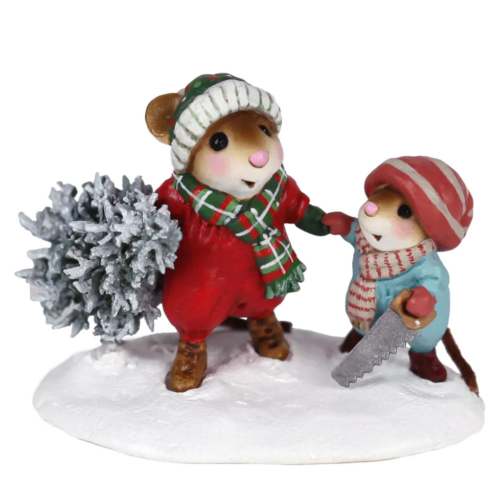 Wee Forest Folk M-731 "Fir Tree Fellers"