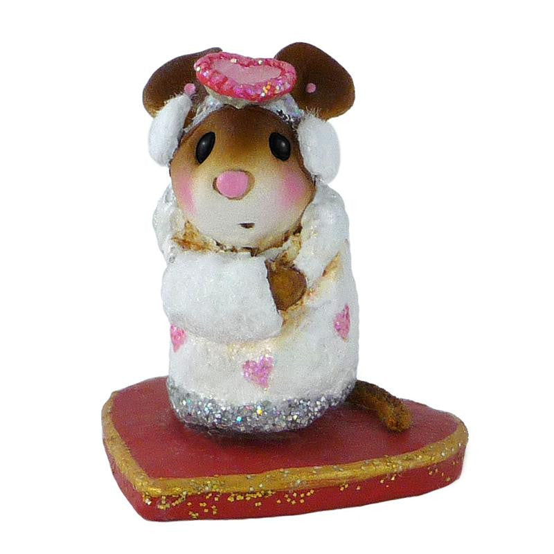 Wee Forest Folk M-476 White "Little Missy Valentine"