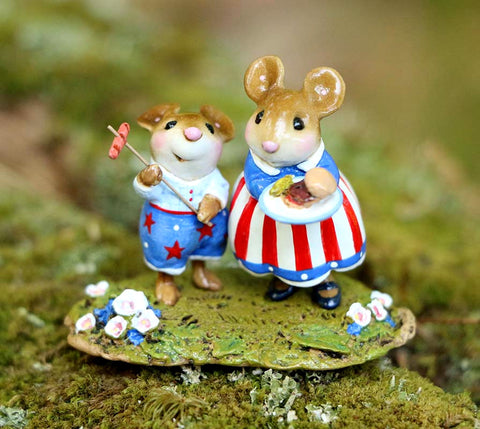 Wee Forest Folk M-M-674e "Cooking Out For The Fourth" Limited
