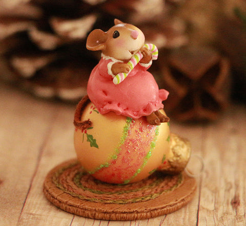 Wee Forest Folk M-760a "Holiday Charm (Gold) " Limited