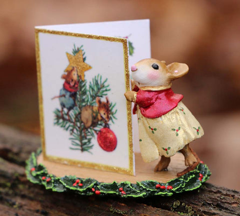 Wee Forest Folk M-627b "Christmas Greetings!" Limited