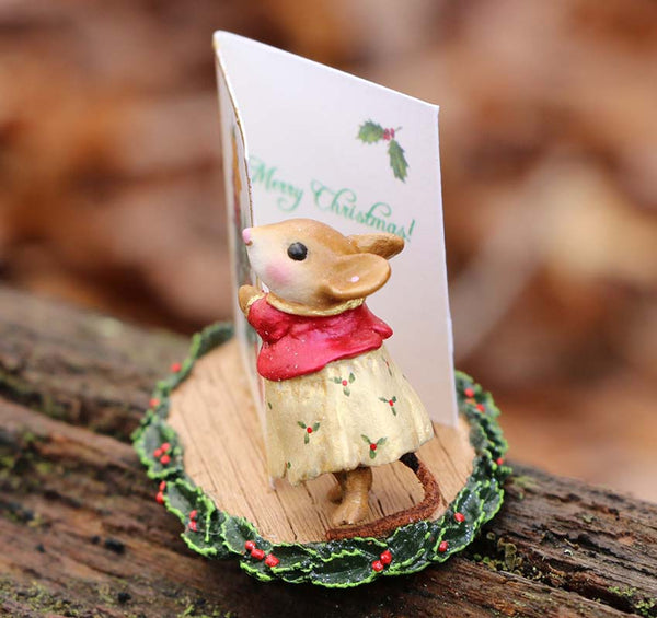 Wee Forest Folk M-627b "Christmas Greetings!" Limited