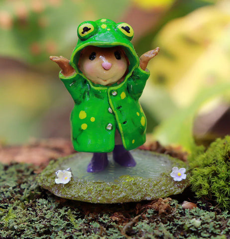 Wee Forest Folk M-758a "Frog Puddle Jumper" Limited