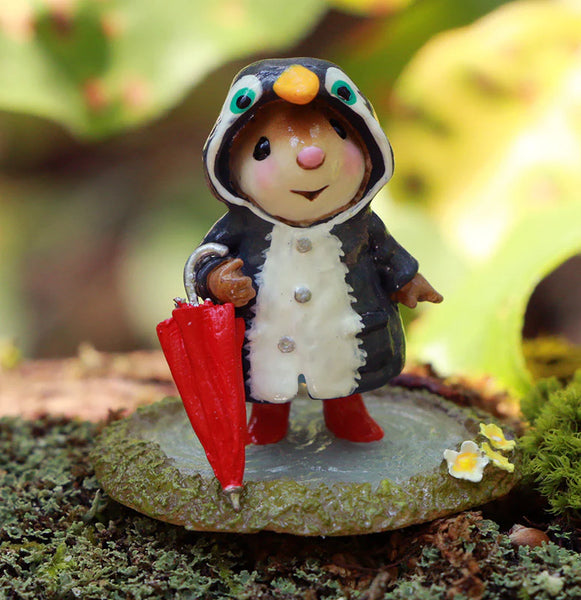 Wee Forest Folk M-758c "Penguin Puddle Jumper" Limited
