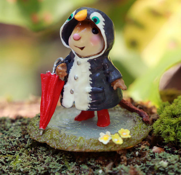 Wee Forest Folk M-758c "Penguin Puddle Jumper" Limited