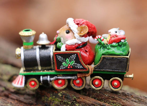 Wee Forest Folk M-744 "The Ornament Express"