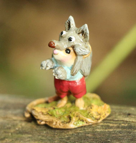 Wee Forest Folk M-711f "Huffy Wolfie" Limited