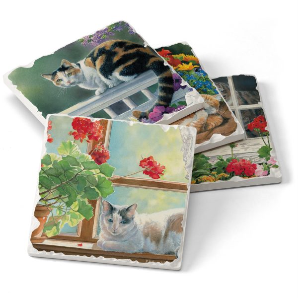 Stone Coasters "Lazy Day"