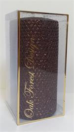 Candles 3"x 6" Bronze Metallic Pillar by Oak Forest Design
