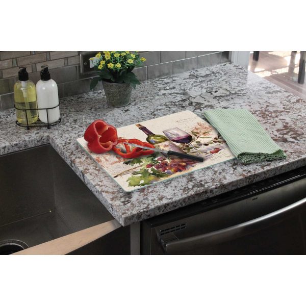 Round Glass Counter Saver 16″ – "Watercolor Lemons"