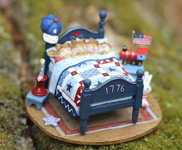 Wee Forest folk M-514a "STAR SPANGLED SNOOZERS" Limited
