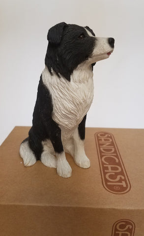 Border Collie, Blk/Wh Dog- Sandicast MS326