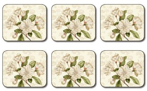 Coasters "Custis Garden Camellia" by Jason Designs