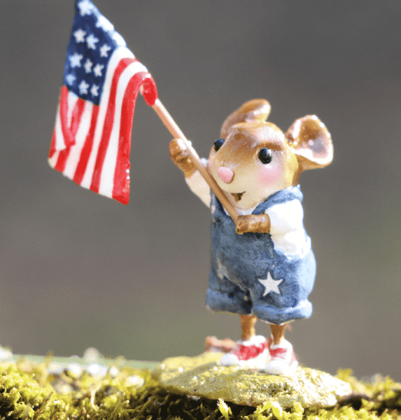 Wee Forest Folk FB-5a "Homegrown Stars and Stripes"