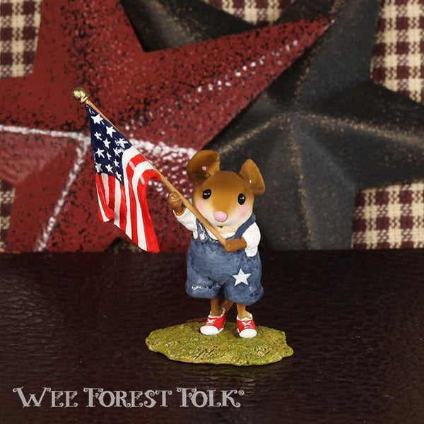 Wee Forest Folk FB-5a "Homegrown Stars and Stripes"