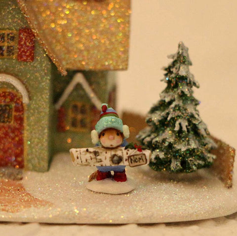 Wee Forest Folk M-337m "Yule Log Mini"