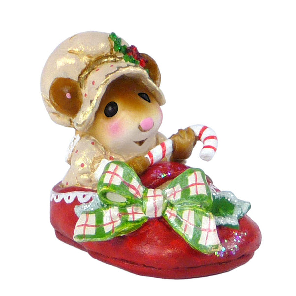 Wee Forest Folk M-498 "Snuggled in for Christmas"