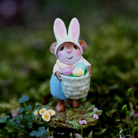 Wee Forest Folk M-719b "Hoppy Easter Boy"