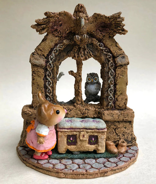 Wee Forest Folk M-727 "Whoo's There?" Retired
