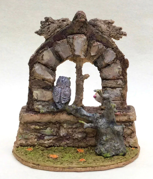 Wee Forest Folk M-727 "Whoo's There?" Retired