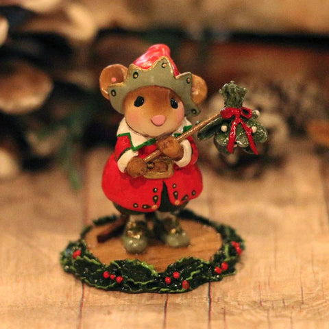 Wee Forest Folk M-728 "Kis Me Kringle"