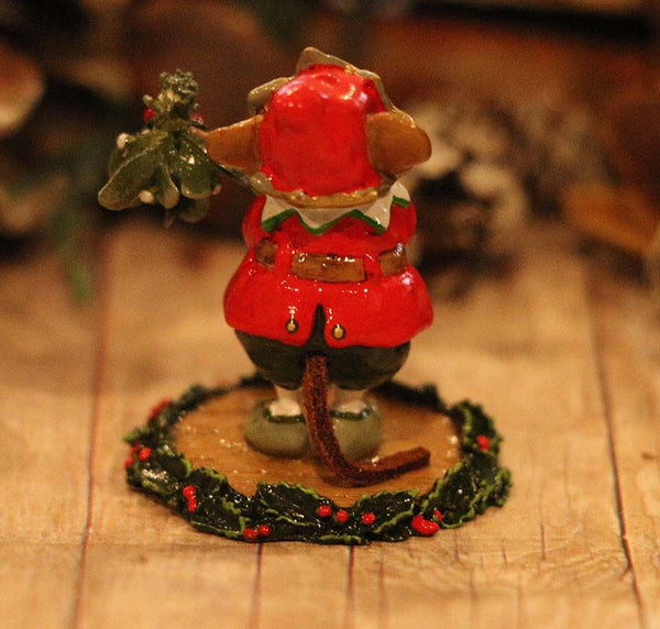 Wee Forest Folk M-728 "Kis Me Kringle"