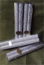 Candles 10" Taper "Silver Metallic" by Oak Forest Design