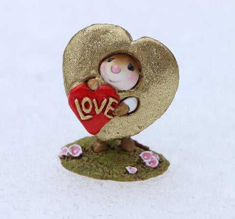 Wee Forest Folk M-711c "Heart of Gold" Limited