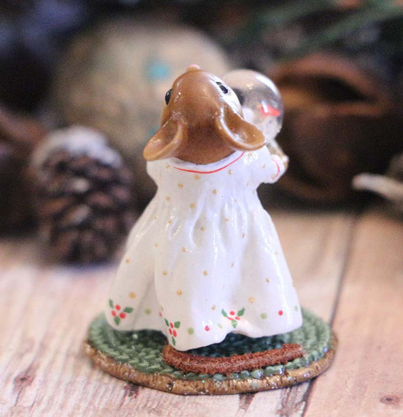 Wee Forest Folk M-515a "Little Snow Globe (new color & globe)