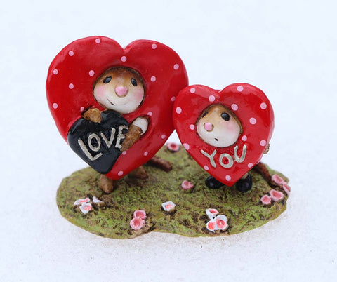 Wee Forest Folk M-711d "Two of Hearts" Limited